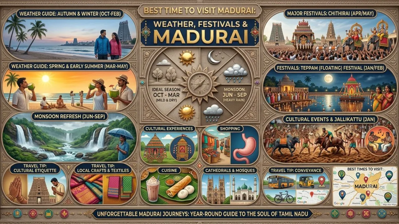 Best time to visit Madurai