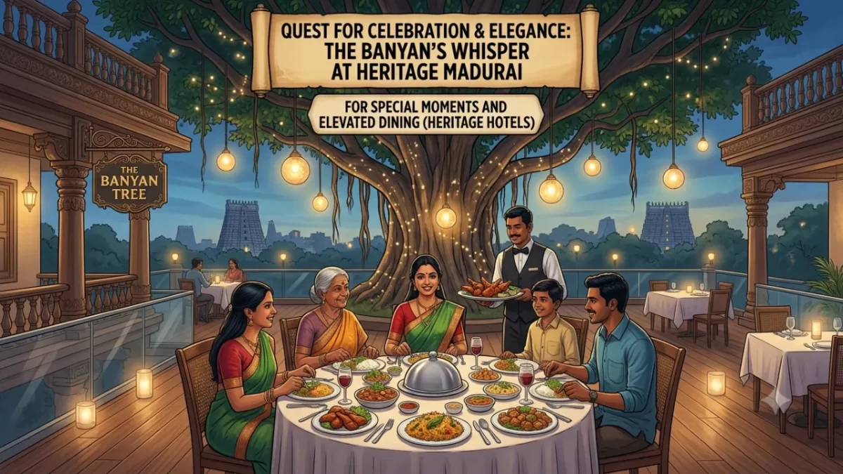 Restaurant in Madurai for family dining and special occasions